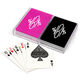 Shaped Diamond Monogram Double Deck Playing Cards Image 2 of 2